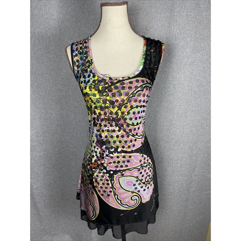 ROBERTO MAKALI   LASER CUT  DRESS Medium 481